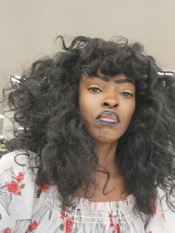 Used Yaki Curly Wig