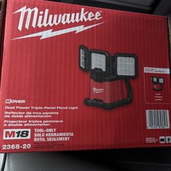 Milwaukee Light And Batteries 