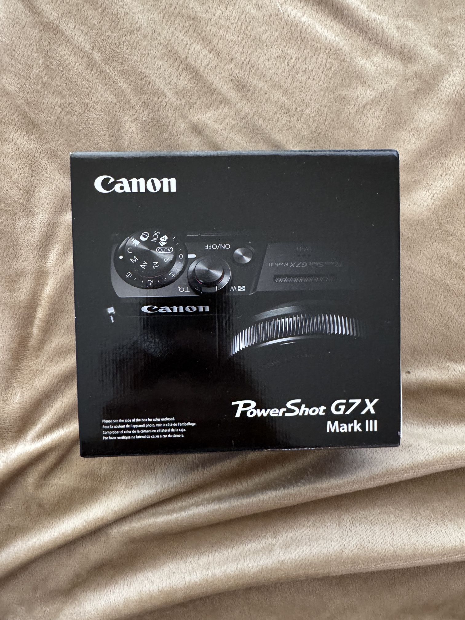 Canon G7X Mark III