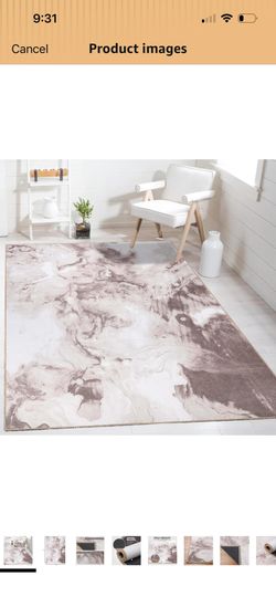 Beige Indoor Area Rug Brand New