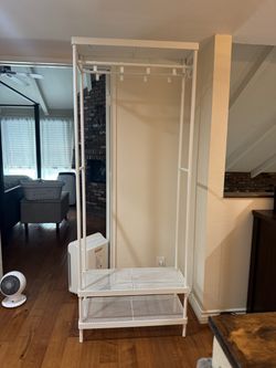 Coat Rack and shoe shelf
