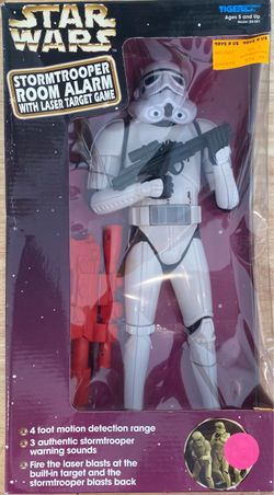 Star Wars Stormtrooper Room Alarm with Laser Target Game