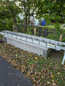 20 ft aluminum extension ladder