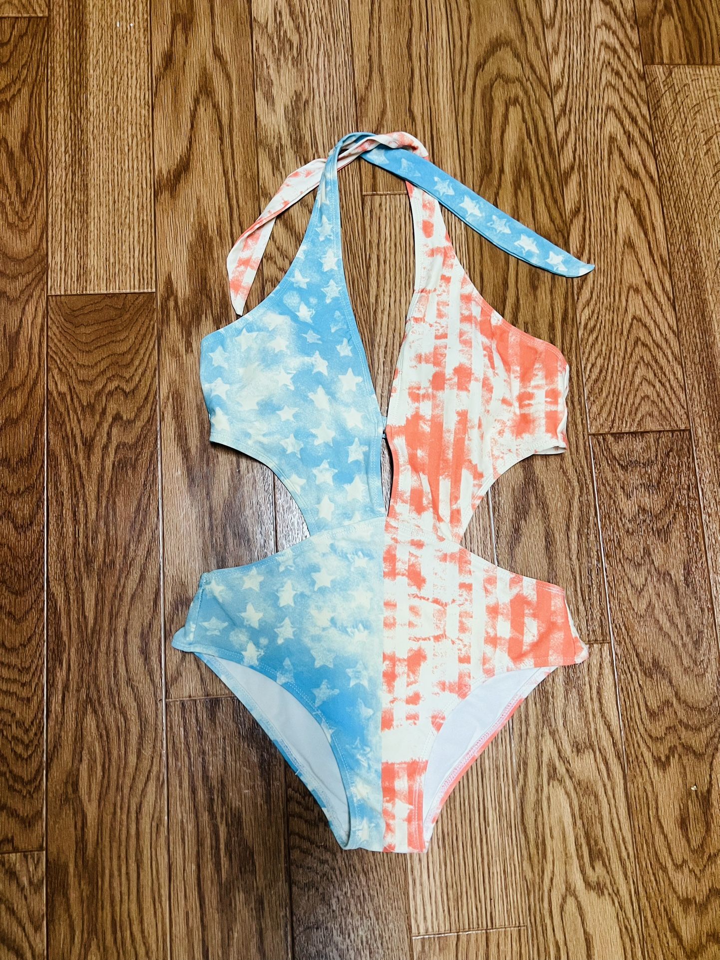 Women's 4th of July One Piece Swimsuit/Size: S/$5