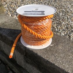 100’ 3/4” Twisted Poly Rope