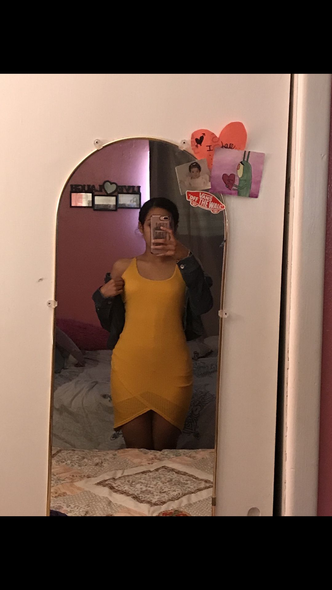 Dress yellow