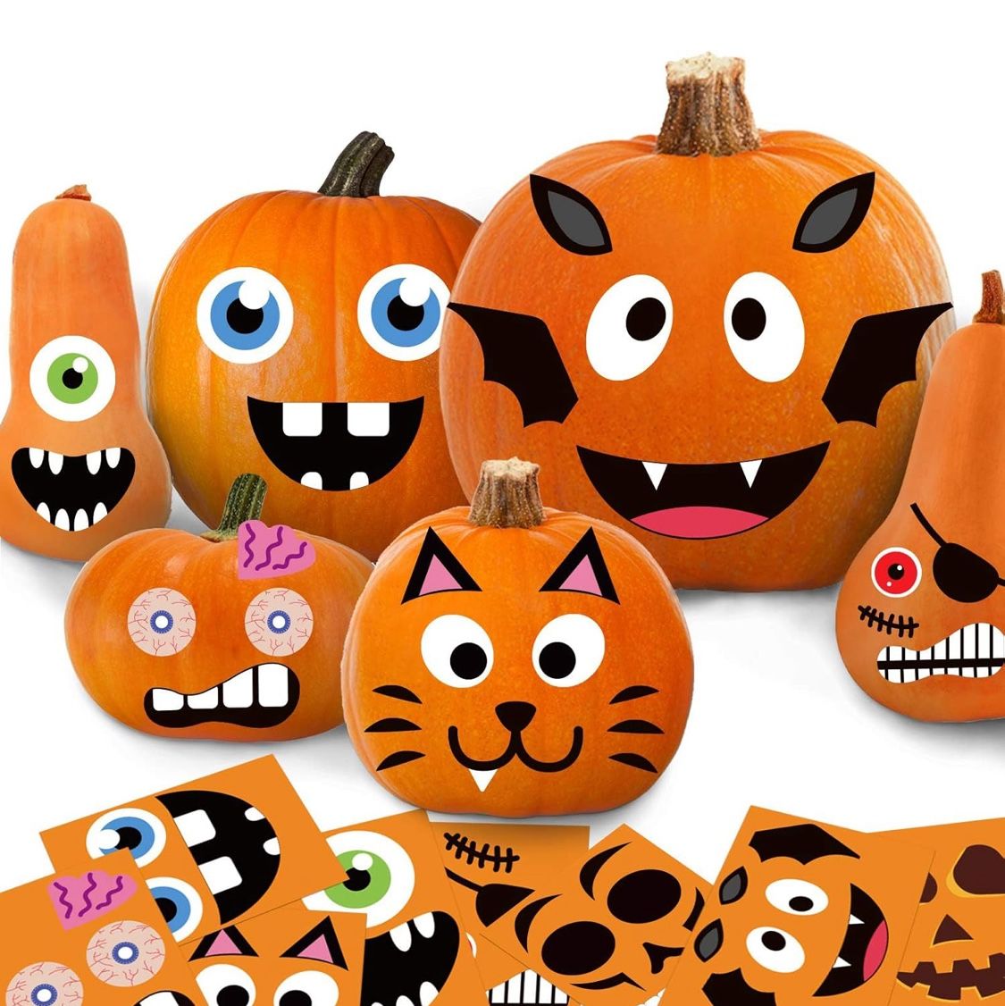 Stickers for Kids Halloween Party Favors 24 Sheet