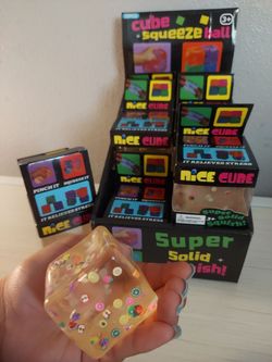 Fruit Cube Squeeze Squishy