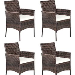 Patio Chairs Outdoor Wicker Dining Chairs