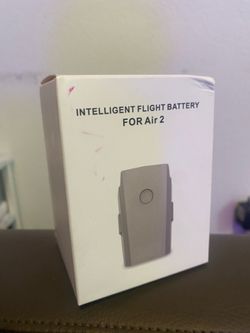 DJI Mavic air 2 intelligent flight battery