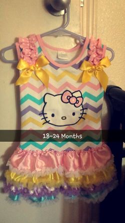 Hello kitty dress 18-24 months