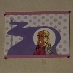 DDLC Yuri Painting.