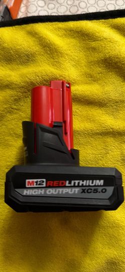 MILWAUKEE M12 5.0 HIGH OUTPUT