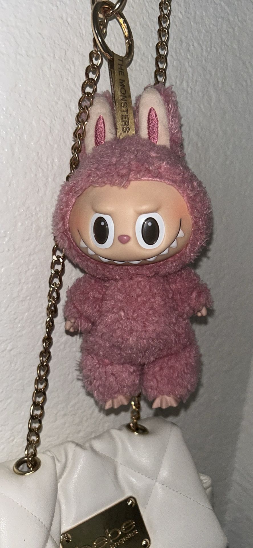 Lychee Berry Exciting Macaron Plushy Labubu