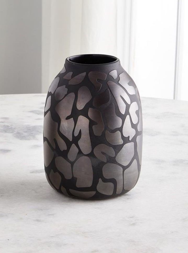 Jamie Young Metallic Spotted Vase
