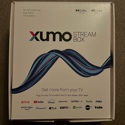 XUMO STREAM BOX (4K UHD) Dolby Vision&Audio