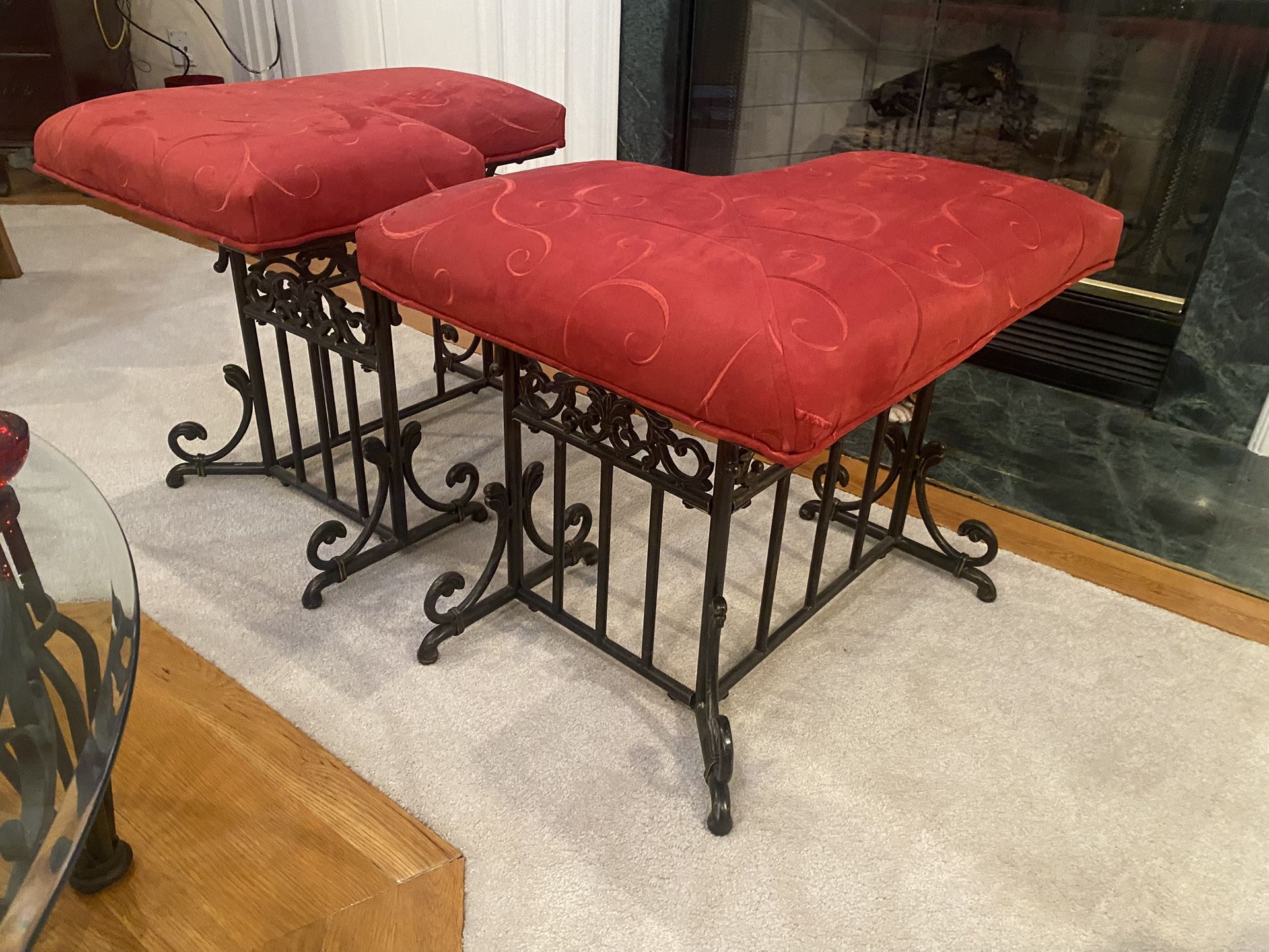Red Stools