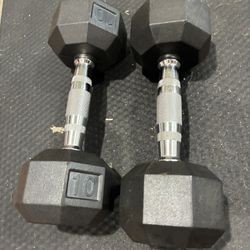 10lb Dumbbells 