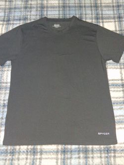 Size M Spyder Black Crew Neck T-Shirt