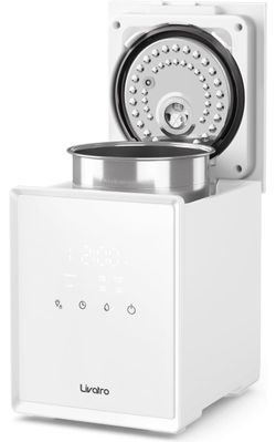 Stainless Steel Humidifier, 3L Warm Mist Humidifier, Easy Clean with Warm Steam Humidifier, Healthy Air Mist Humidifiers for Bedroom Living Room, with