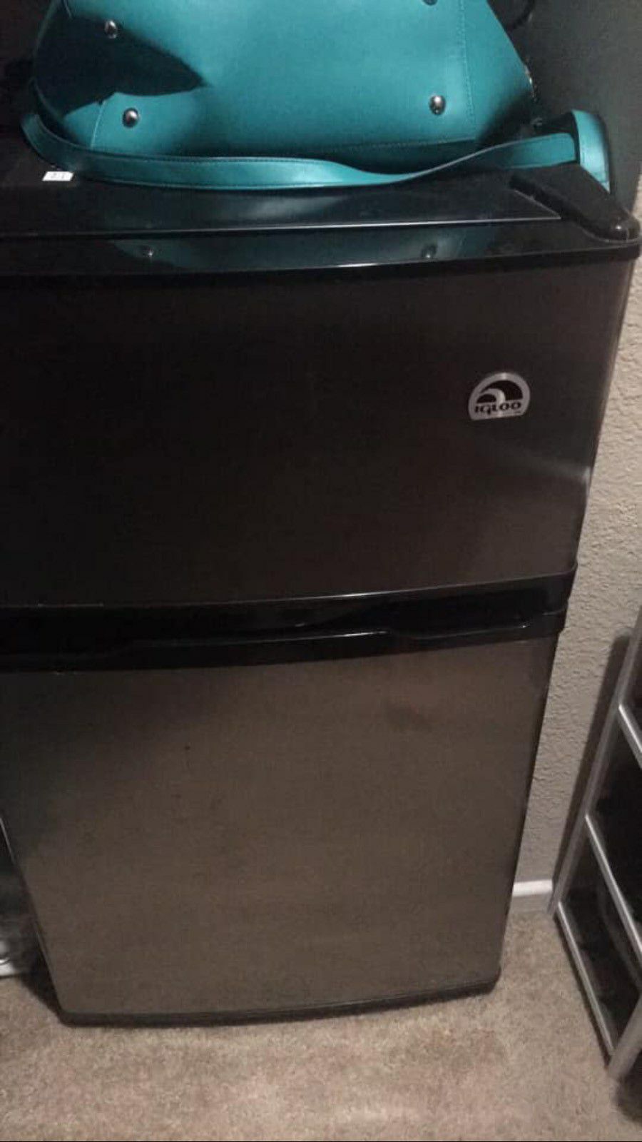 Mini Refrigerator with Freezer with separate door