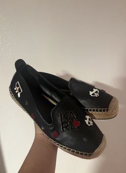 Black Karl Lagerfeld Shoes ,Size 7