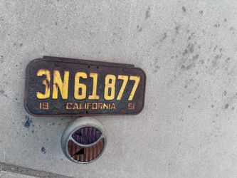 1931 Lincoln tail light
