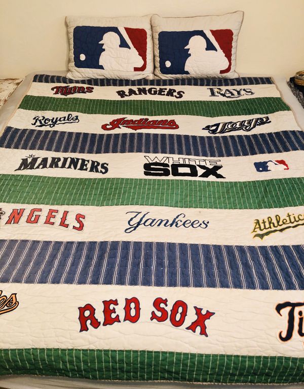 2 Pottery Barn Kids MLB ️ quilt & sham sets (two sets) for Sale in Scottsdale, AZ OfferUp
