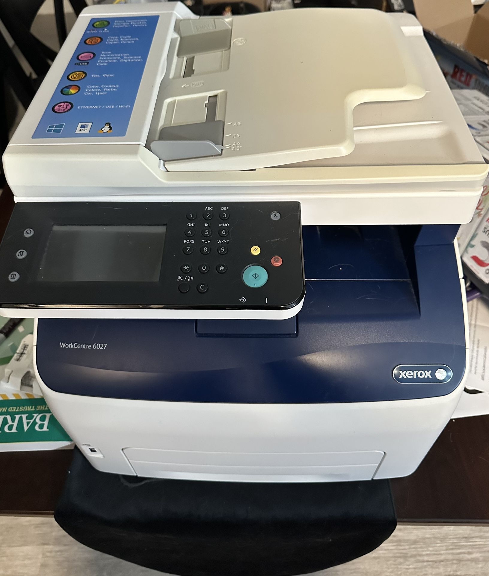 Xerox Workforce 6027