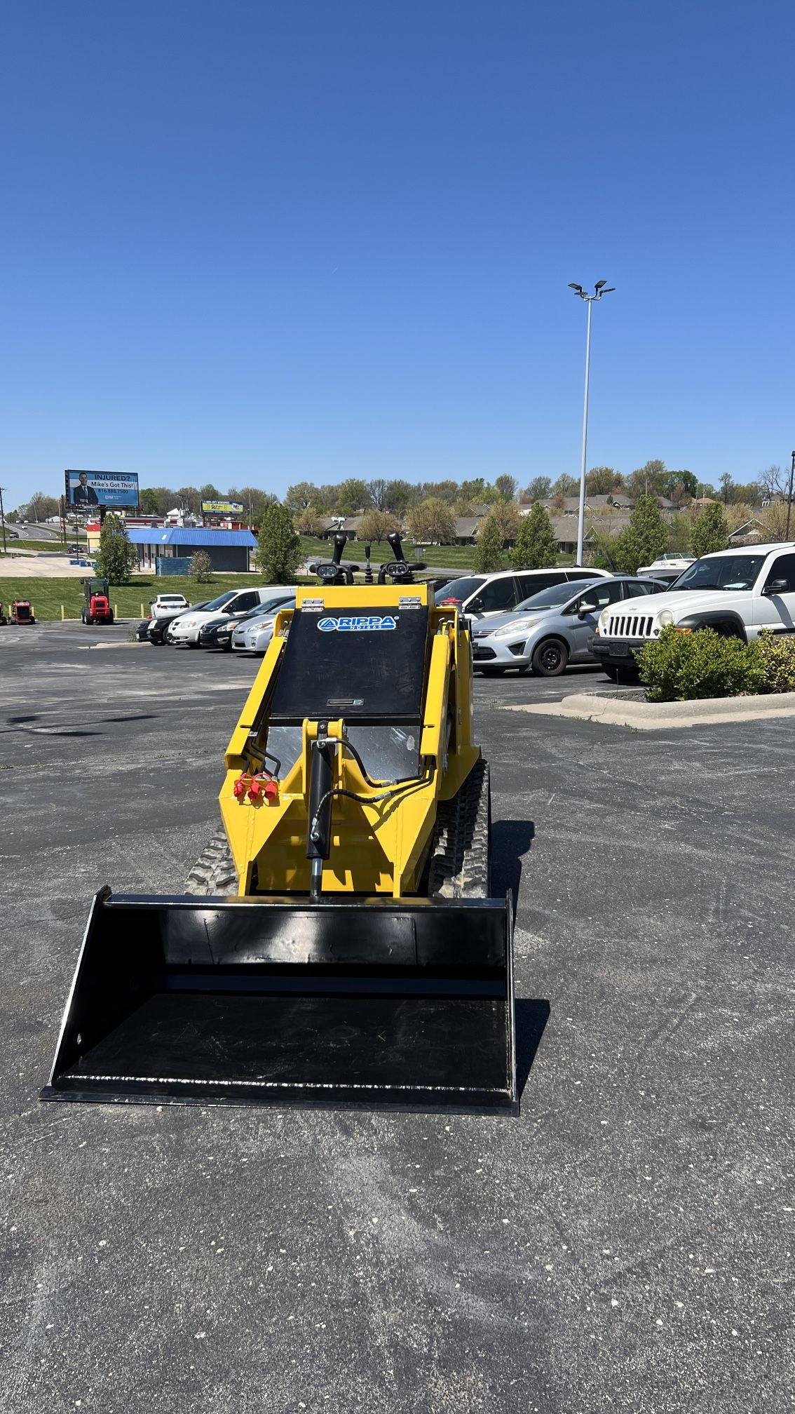 2025 Rippa NDI665 Kubota Diesel Mini Skid Steer