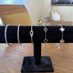 Women’s Diamond & Silver  Bracelet 925