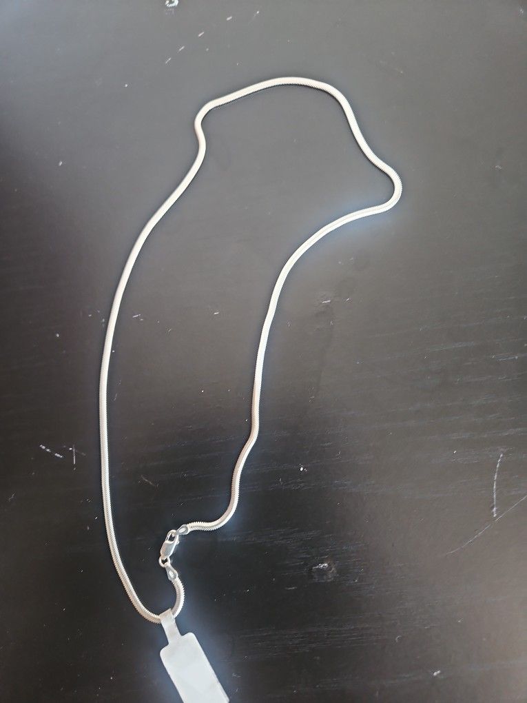 silver choker 