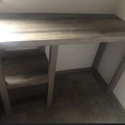 Wood Writing Desk with Storage - Threshold