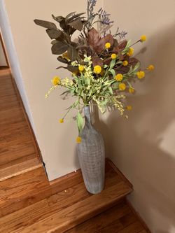 Vase and flowers