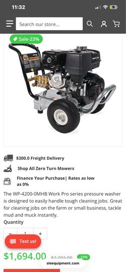 Pressure washer