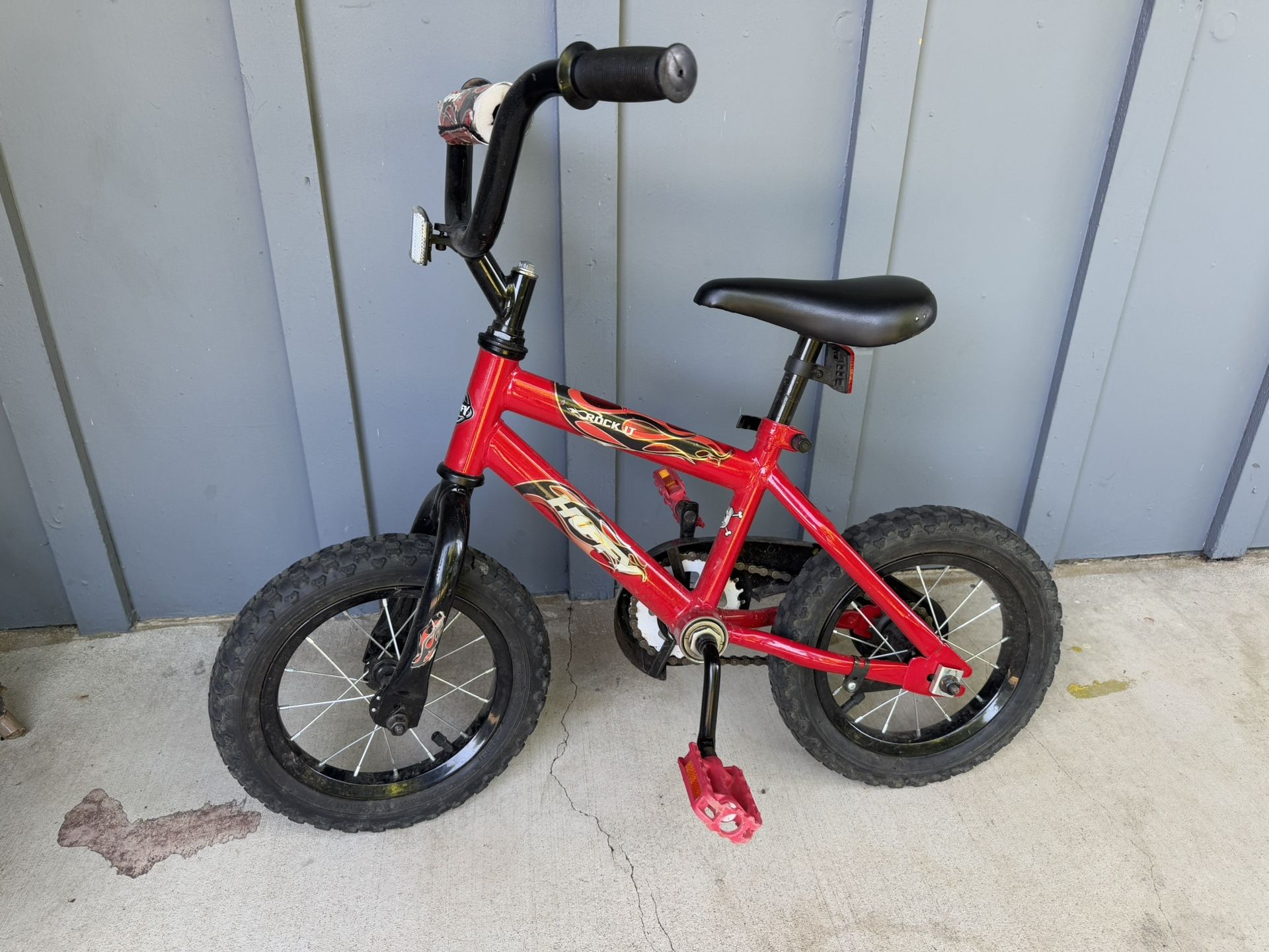 Kids 12” Wheel Red Bike