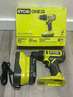 RYOBI ONE+ 18V Cordless 1/2 in. Drill/Driver (Tool Only)