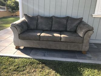 Sofa and Dining Table with Chairs