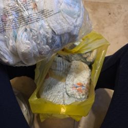 Full Bag Of Diapers Size3