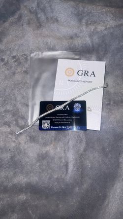 VVS And 925 Sterling Silver Tennis Bracelet