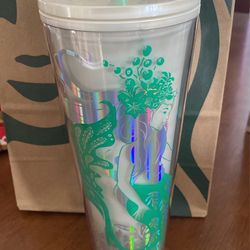 New 2022 Holiday Mermaid Starbucks Tumbler- Best Offer