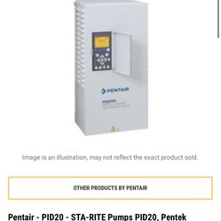 Pentair Water Pressure Controller 