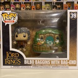 Funko Pop! Lord Of The Rings Bilbo Baggins In Bag-end
