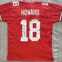 Will Howard Signed Ohio State Custom Pro Style Jersey Beckett