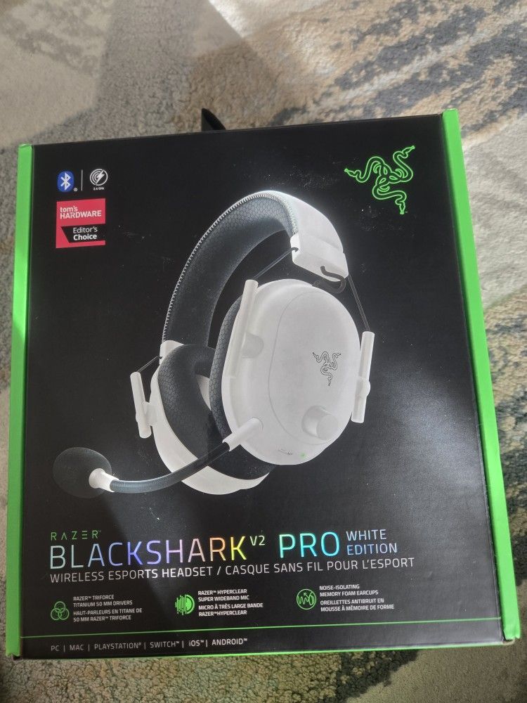 Blackshark V2 Pro White Edition Headphones