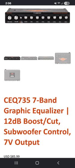Cadence Car Equalizer