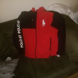 Polo Big Horse Inside Fleece Jacket 3xlt