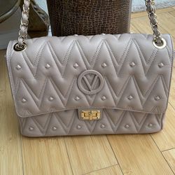 Women Mario By Valentino Large Shoulder Bag Purse Excellent Condition 