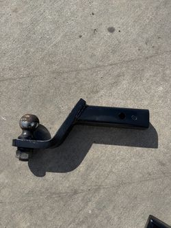 Drop Hitch Ball Mount with Tow Ball