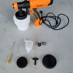 REXBETI Ultimate-750. New - Never used.
This is a 500-watt HVLP (High Volume Low Pressure) paint sprayer designed for DIY home projects, featuring thr